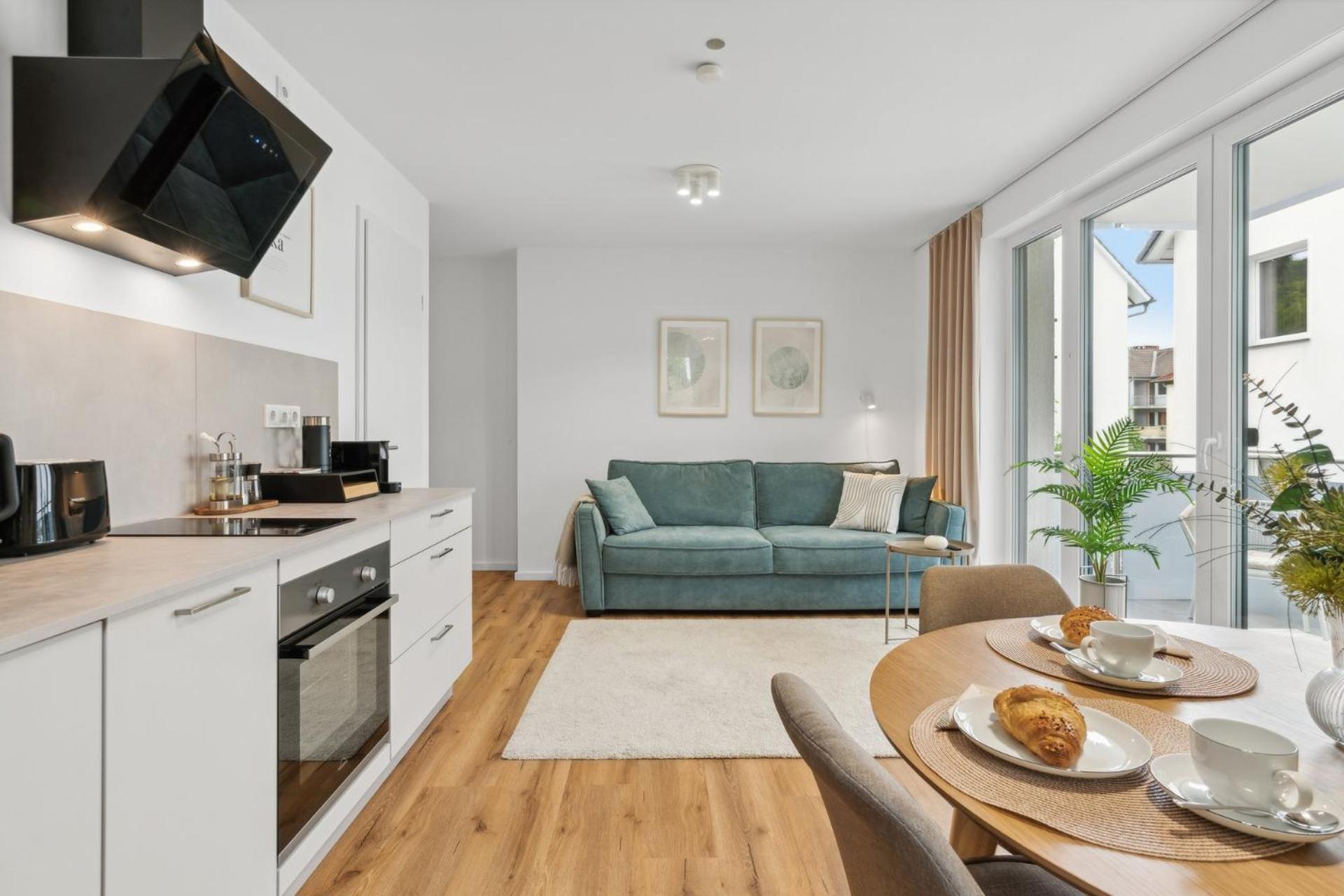 Zwei Apartments Fuer Bis Zu 8 Personen Zentral, Modern, Mit Terrasse & Balkon Bielefeld Esterno foto