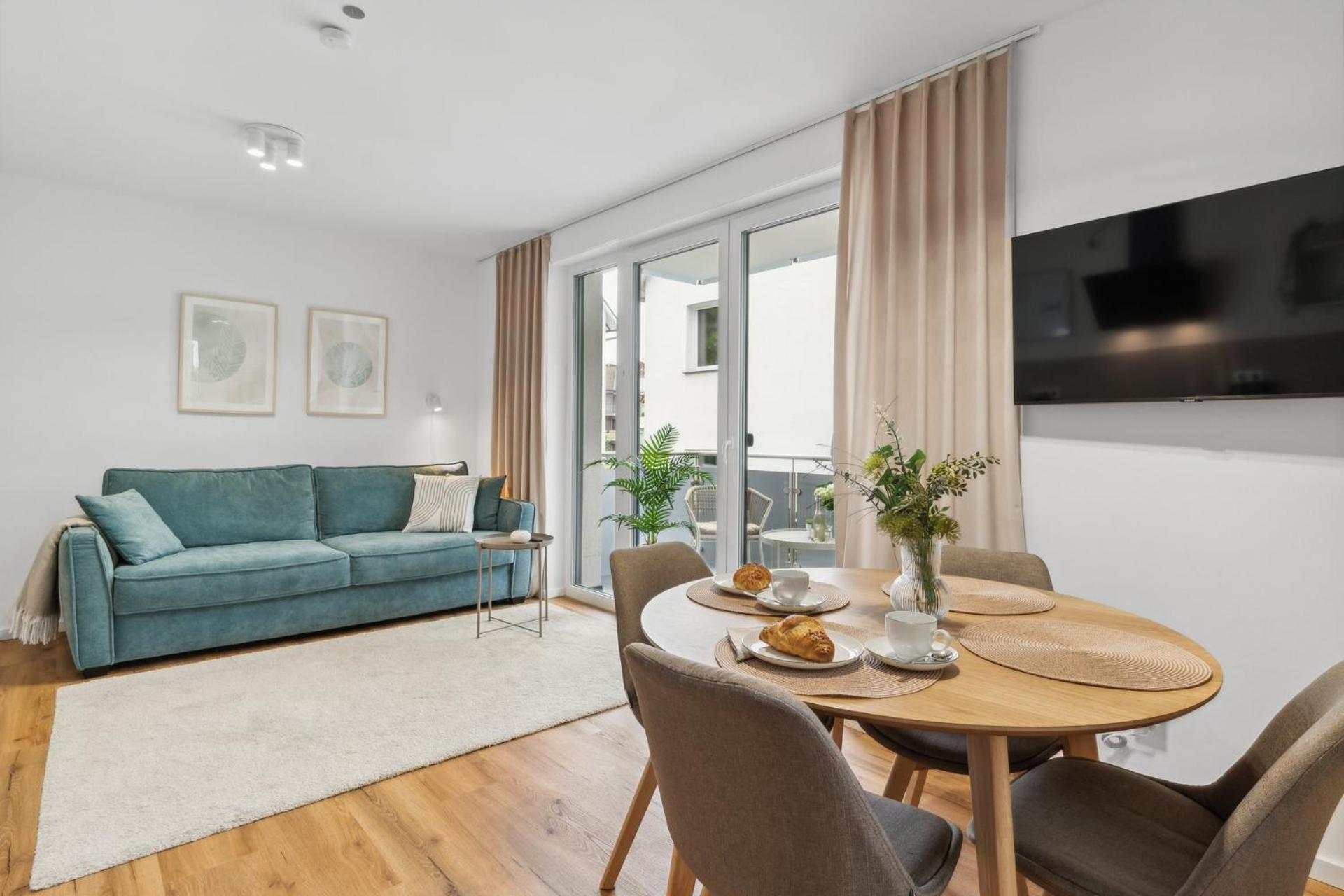 Zwei Apartments Fuer Bis Zu 8 Personen Zentral, Modern, Mit Terrasse & Balkon Bielefeld Esterno foto